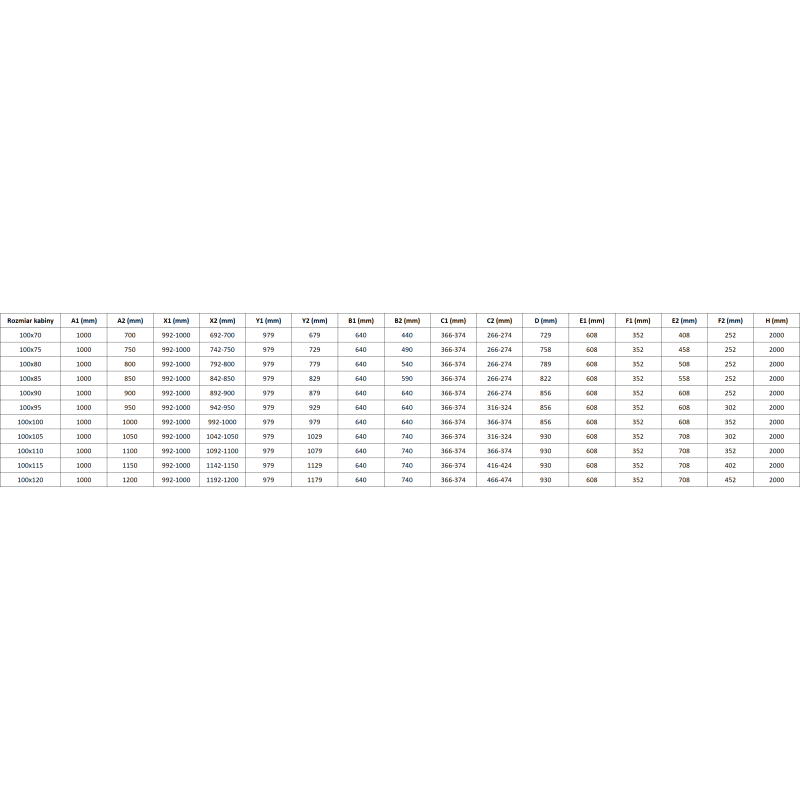 Mexen Lunar Duo jobb oldali zuhanykabin ajtó 100 x 90 cm, átlátszó, gun gray kefe - 834-100P-090L-66-00