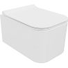 Mexen Elis vas wc Rimless cu capac de toaletă cu închidere lentă, slim, duroplast, alb lucios - 30910700