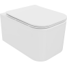 Mexen Elis Rimless WC csésze lassan záródó slim üléssel, duroplast, fényes fehér - 30910600