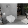 Mexen Elis vas de toaletă Rimless cu capac cu cădere lentă slim, duroplast, alb lucios - 30910600