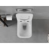 Mexen Elis vas de toaletă Rimless cu capac cu cădere lentă slim, duroplast, alb lucios - 30910600