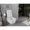 Mexen Elis vas WC Rimless cu capac cu coborâre lentă slim, duroplast, alb lucios - 30910600