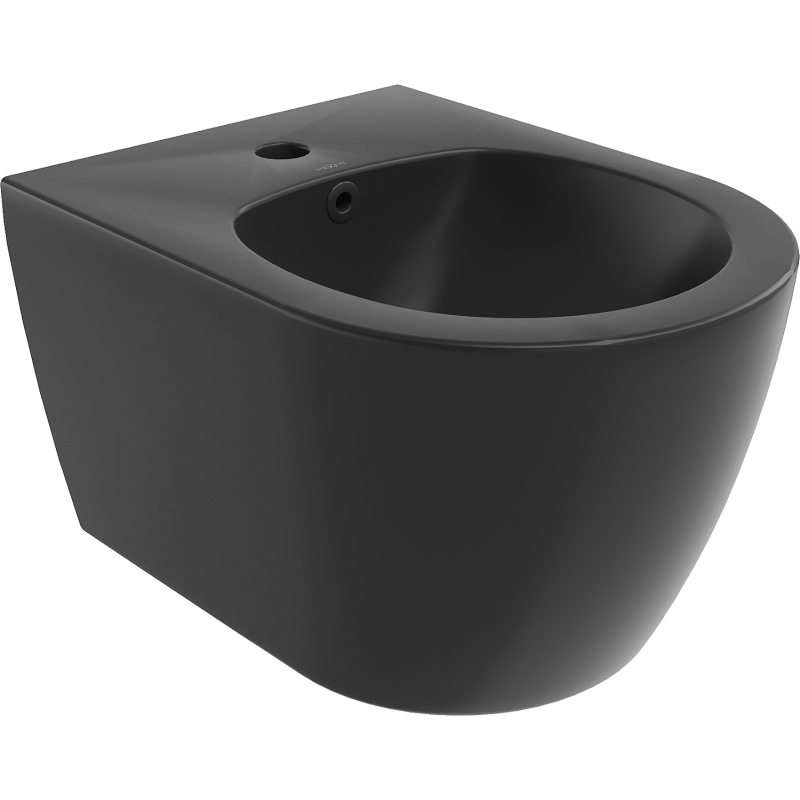 Mexen Carmen bideu suspendat, negru mat - 35884985