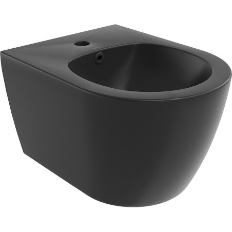 Mexen Carmen falra szerelhető bidé, fekete matt - 35884985