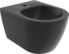 Mexen Carmen falra szerelhető bidé, fekete matt - 35884985