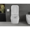 Mexen Madox Rimless wc csésze lassan záródó slim ülőkével, duroplast, fényes fehér - 30154000
