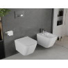 Mexen Madox Rimless wc csésze lassan záródó slim ülőkével, duroplast, fényes fehér - 30154000
