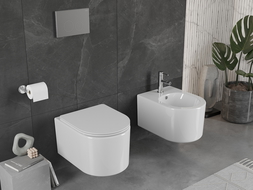Mexen Sofia perem nélküli wc csésze, Fehér - 3354XX00