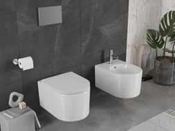Mexen Sofia Rimless wc csésze, fényes fehér - 3354XX00