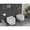 Mexen Sofia Rimless WC-csésze lassan záródó WC-ülőkével slim, duroplast, fényes fehér - 30540100