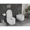 Mexen Sofia vas de toaletă Rimless cu capac cu închidere lentă, durabil, duroplast, alb lucios - 30540200