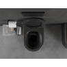 Mexen Sofia Rimless WC csésze lassan záródó slim ülőkével, duroplast, fekete matt - 30540185