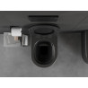 Mexen Sofia Rimless WC csésze lassan záródó slim duroplast ülőkével, fekete matt - 30541085