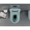Mexen Lena perem nélküli wc csésze leeresztő automatikás ülőkével, duroplast, Világoszöld matt - 30224048