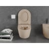 Mexen Lena vas de toaletă Rimless cu capac slim cu închidere lentă, duroplast, cappuccino mat - 30224064