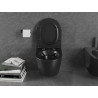 Mexen Lena vas wc Rimless cu capac slim cu cădere lentă, duroplast, negru mat - 30221085