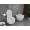 Mexen Lena vas wc Rimless cu capac soft close slim, duroplast, alb lucios - 30220500