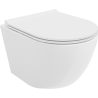 Mexen Lena vas wc Rimless cu capac soft close slim, duroplast, alb lucios - 30220500