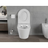 Mexen Rico Rimless WC kagyló lassan záródó, vékony duroplast ülőkével, fényes fehér - 30720500