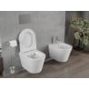 Mexen Rico vas wc Rimless cu capac cu închidere lentă slim, duroplast, alb lucios - 30720500