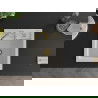 Mexen Vito chiuvetă de granit cu 1 compartiment 520 x 490 mm, Albă, sifon Auriu - 6503521000-20-G