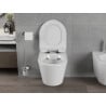 Mexen Rico perem nélküli wc csésze leeresztő automatikás ülőkével, Duroplaszt, Fehér - 30720100