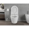 Mexen Rico perem nélküli wc csésze leeresztő automatikás ülőkével, Duroplaszt, Fehér - 30720300