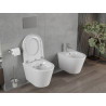 Mexen Rico perem nélküli WC-csésze lassan záródó, kemény duroplast, fényes fehér - 30720200