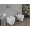 Mexen Rico Vas WC Rimless cu capac cu cădere lentă dur, duroplast, alb lucios - 30720200
