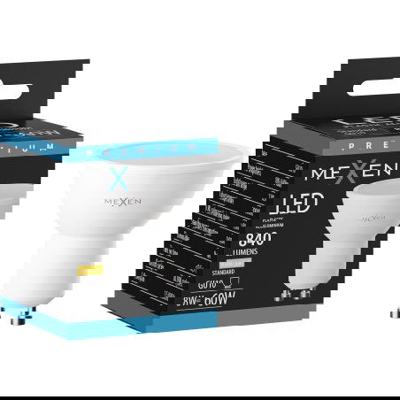Mexen Nova LED GU10 izzó, 8W, Meleg - 3000K, 840 lm - L108-GU10-0830-01