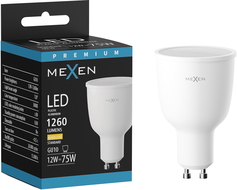 Mexen Nova LED GU10 izzó, 12W, Meleg - 3000K, 1260 lm - L108-GU10-1230-01