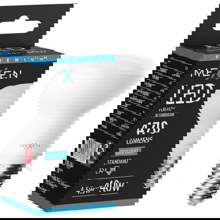 Mexen Nova LED izzó E14, R50, 4,5W, Hideg - 6500K, 470 lm - L103-E14-0565-01