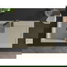 Mexen Leo chiuvetă din granit cu 1 compartiment cu picurător 900 x 500 mm, Bej, sifon Neagră - 6501901010-69-B