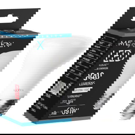 Mexen Nova LED izzó E27, R63, 8W, Semleges - 4000K, 840 lm - L104-E27-0840-01