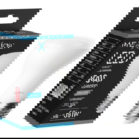 Mexen Nova Bec LED E27, R63, 8W, Rece - 6500K, 840 lm - L104-E27-0865-01