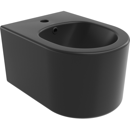 Mexen Sofia falra szerelhető bidé, matt fekete - 35544885
