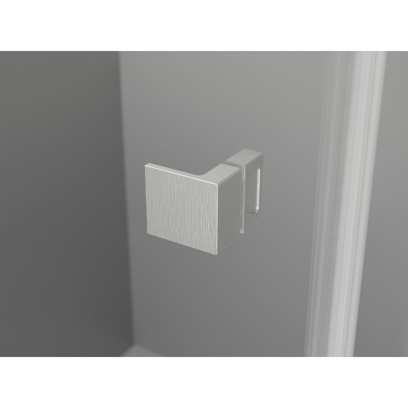 Mexen Lunar-B ușă de duș pivotantă stânga 45 cm, transparentă, nichel periat - 832-045-000-97-00-L