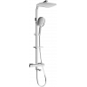 Mexen CQ22 set cadă-duș cu duș de ploaie și baterie termostatică, crom - 779102295-00