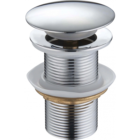 Mexen dop de tip-click rotund, crom - 79910-00
