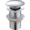 Mexen dop de tip-click rotund, crom - 79910-00
