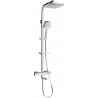 Mexen CQ33 set cadă-duș cu pară de duș și baterie termostatică, crom - 779103395-00