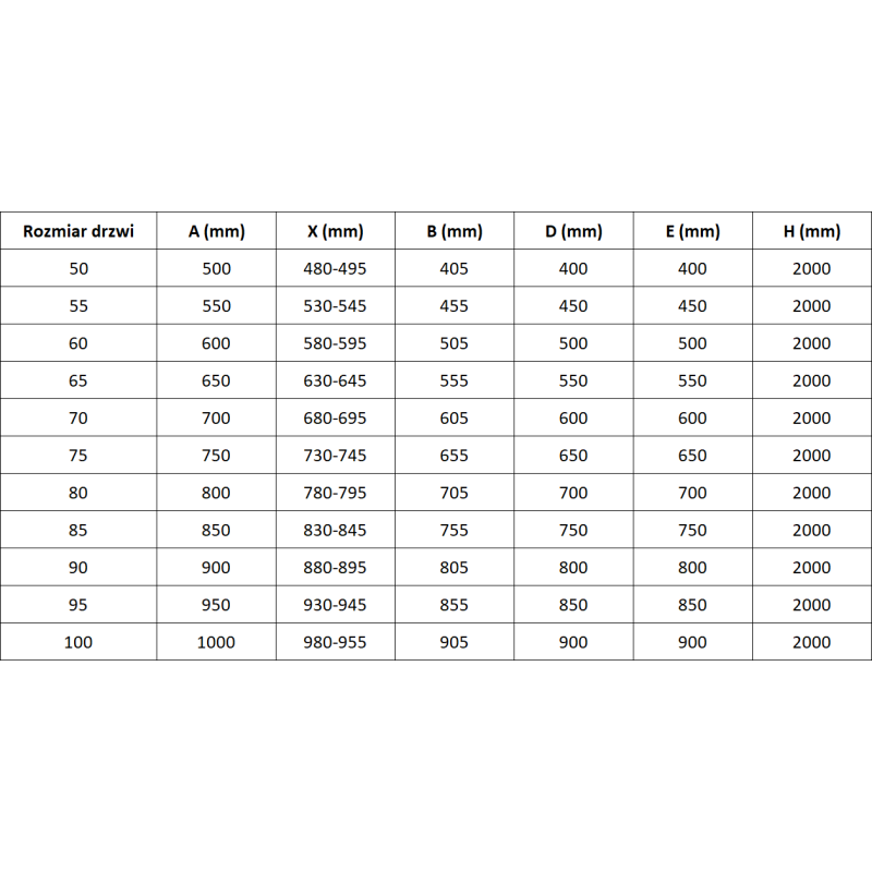 Mexen Mist-B nyíló zuhanyajtó 100 cm, átlátszó, arany - 8A2-100-000-50-00