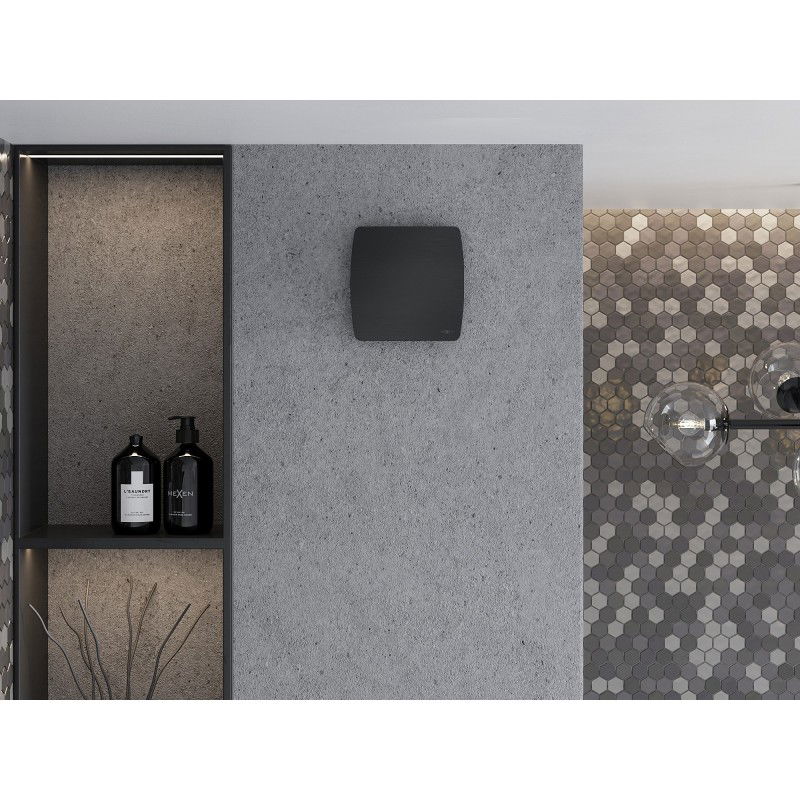 Mexen AXS 120 fürdőszobai ventilátor, fekete - W9601-125-70