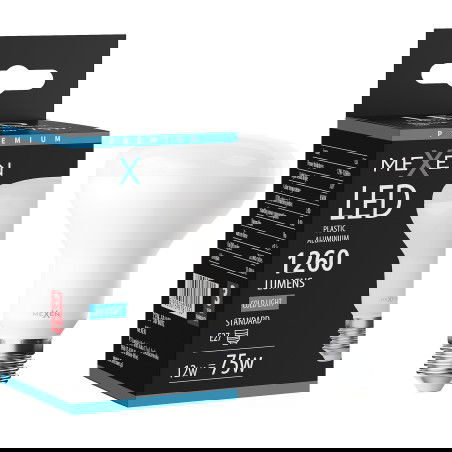 Mexen Nova LED izzó E27, R80, 12W, Hideg - 6500K, 1260 lm - L105-E27-1265-01