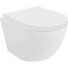 Mexen Lena vas WC Rimless cu capac de toaletă cu închidere lentă, durabil, duroplast, alb lucios - 30220200
