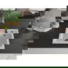 Mexen Vito chiuvetă de granit cu 1 compartiment 520 x 490 mm, Albă, sifon Neagră - 6503521000-20-B