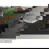 Mexen Vito chiuvetă de bucătărie din granit 1-cameră 520 x 490 mm, negru/auriu metalic, sifon negru - 6503521000-75-B