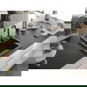 Mexen Vito chiuvetă de granit cu 1 compartiment 520 x 490 mm, Neagră picățele, sifon Neagră - 6503521000-76-B