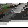 Mexen Vito chiuvetă de granit cu 1 compartiment 520 x 490 mm, Neagră picățele, sifon Neagră - 6503521000-76-B