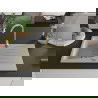 Mexen Cesar chiuvetă din granit cu 1 compartiment cu picurător 775 x 470 mm, Bej, sifon Auriu - 6514771010-69-G